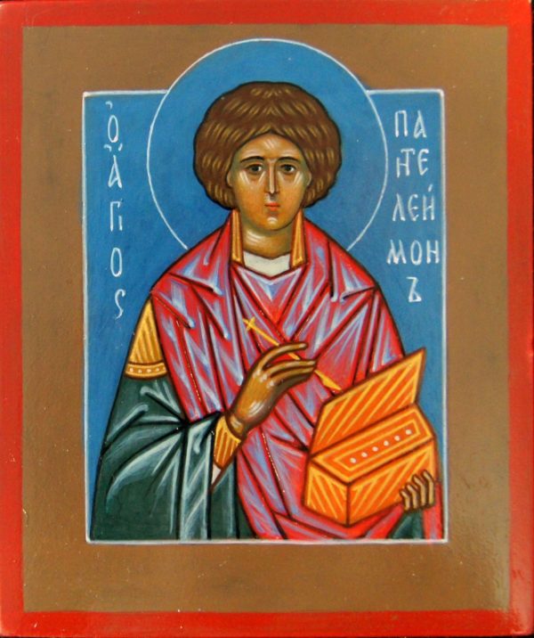 Икона Святой целитель Пантелеймон