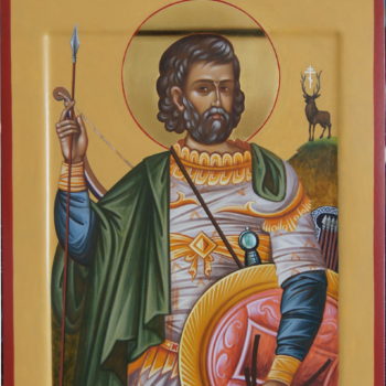 Икона Великомученика Евстафия Плакиды.